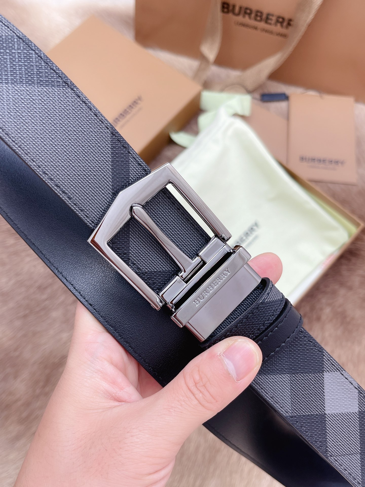 Burberry Male Basic Belt M