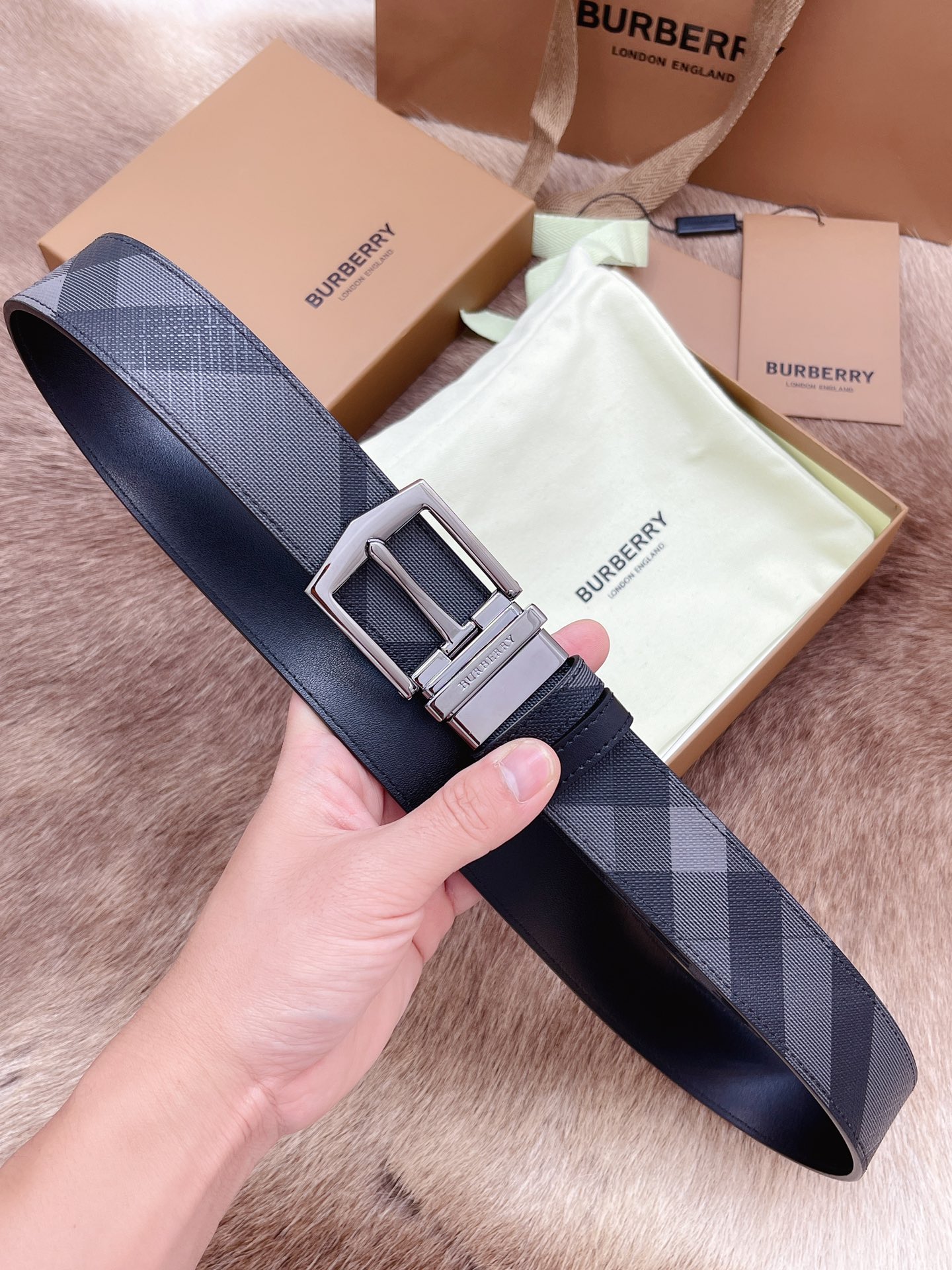 Burberry Male Basic Belt M