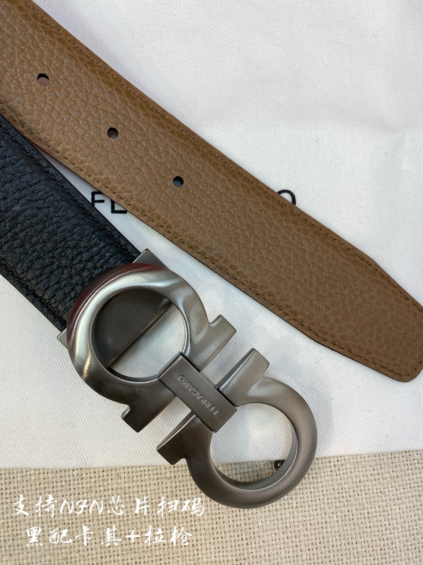 Salvatore Ferragamo Basic Belt Cow Leather M
