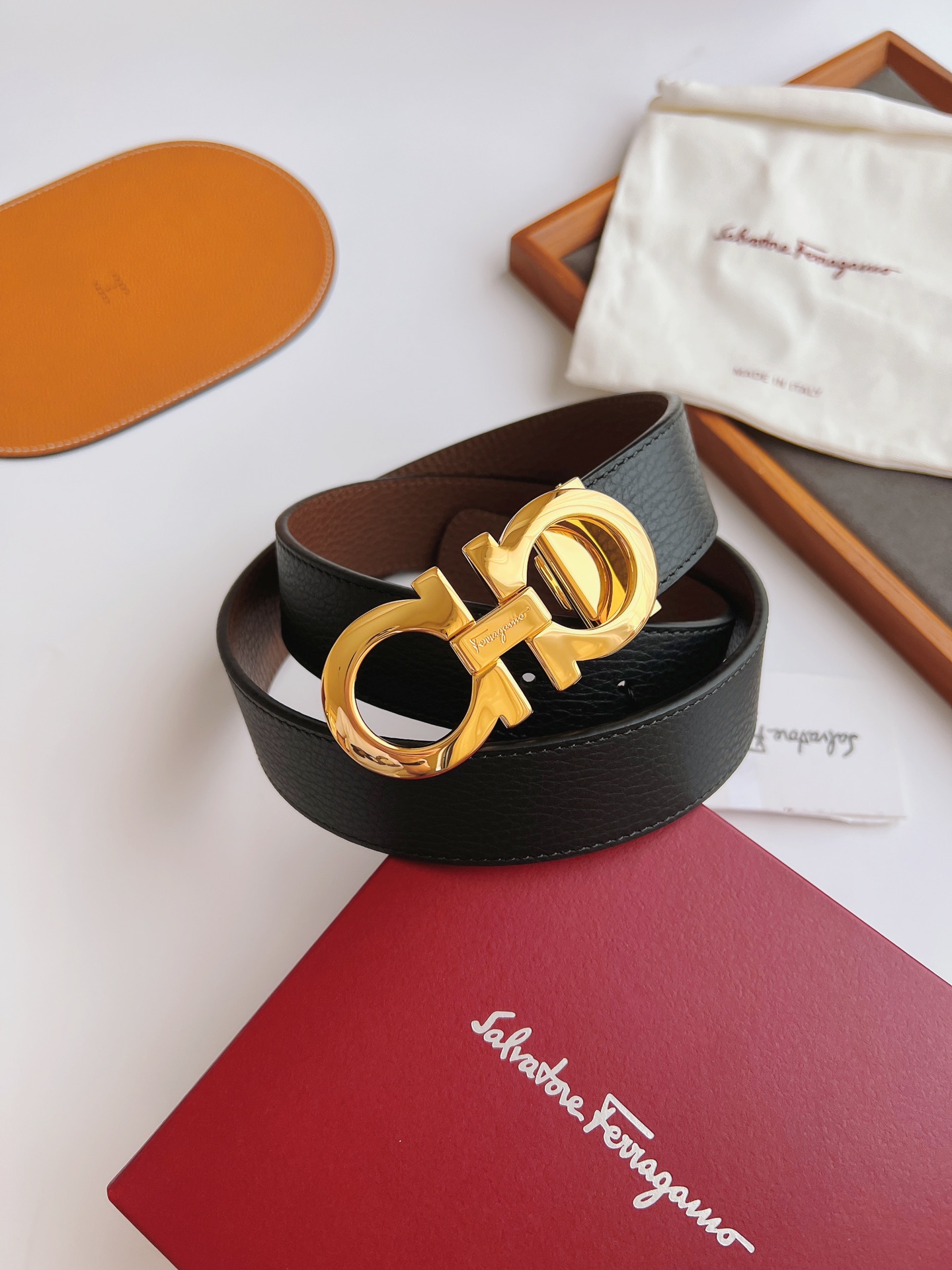 Salvatore Ferragamo Male Basic Belt M