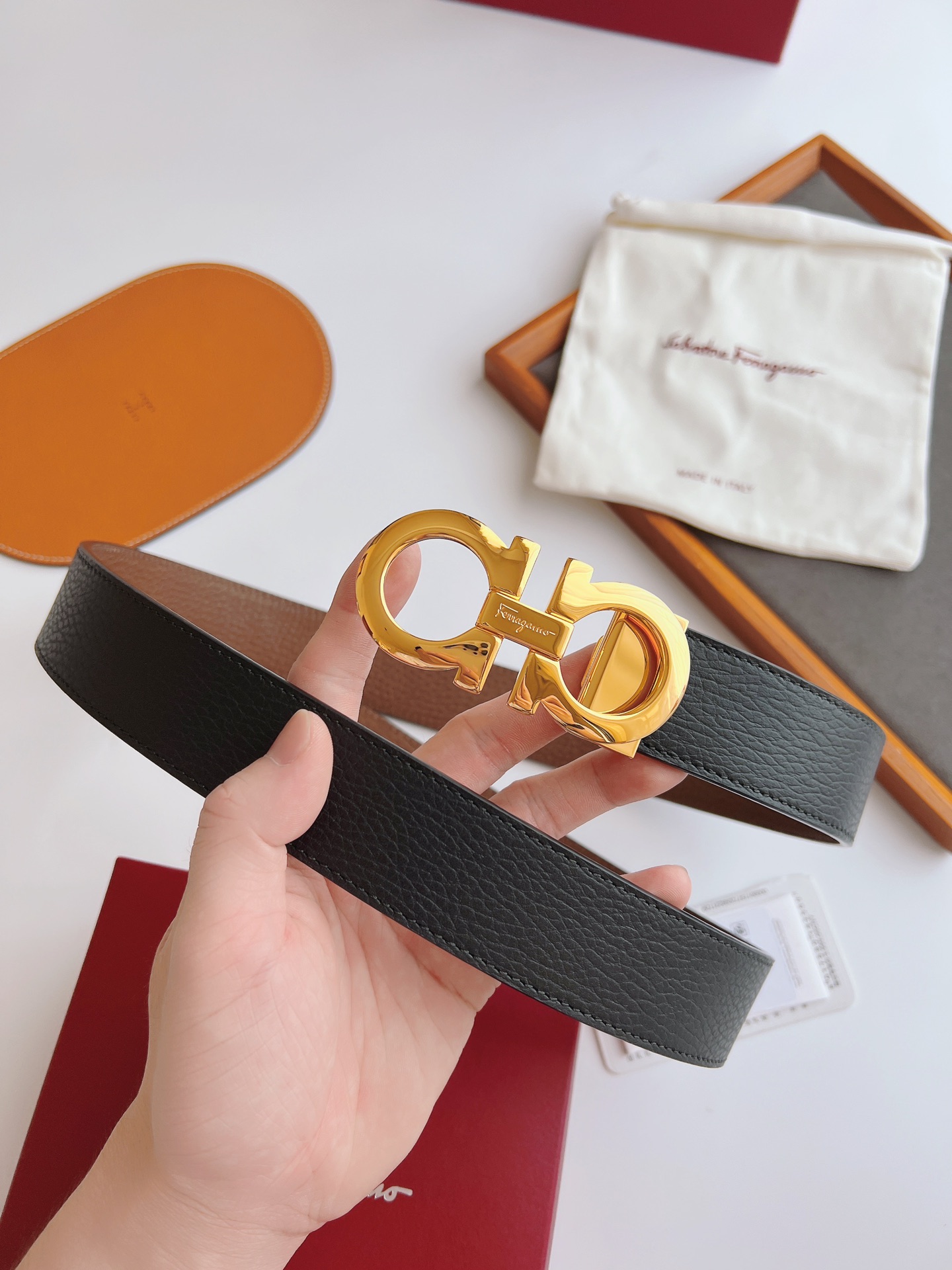 Salvatore Ferragamo Male Basic Belt M