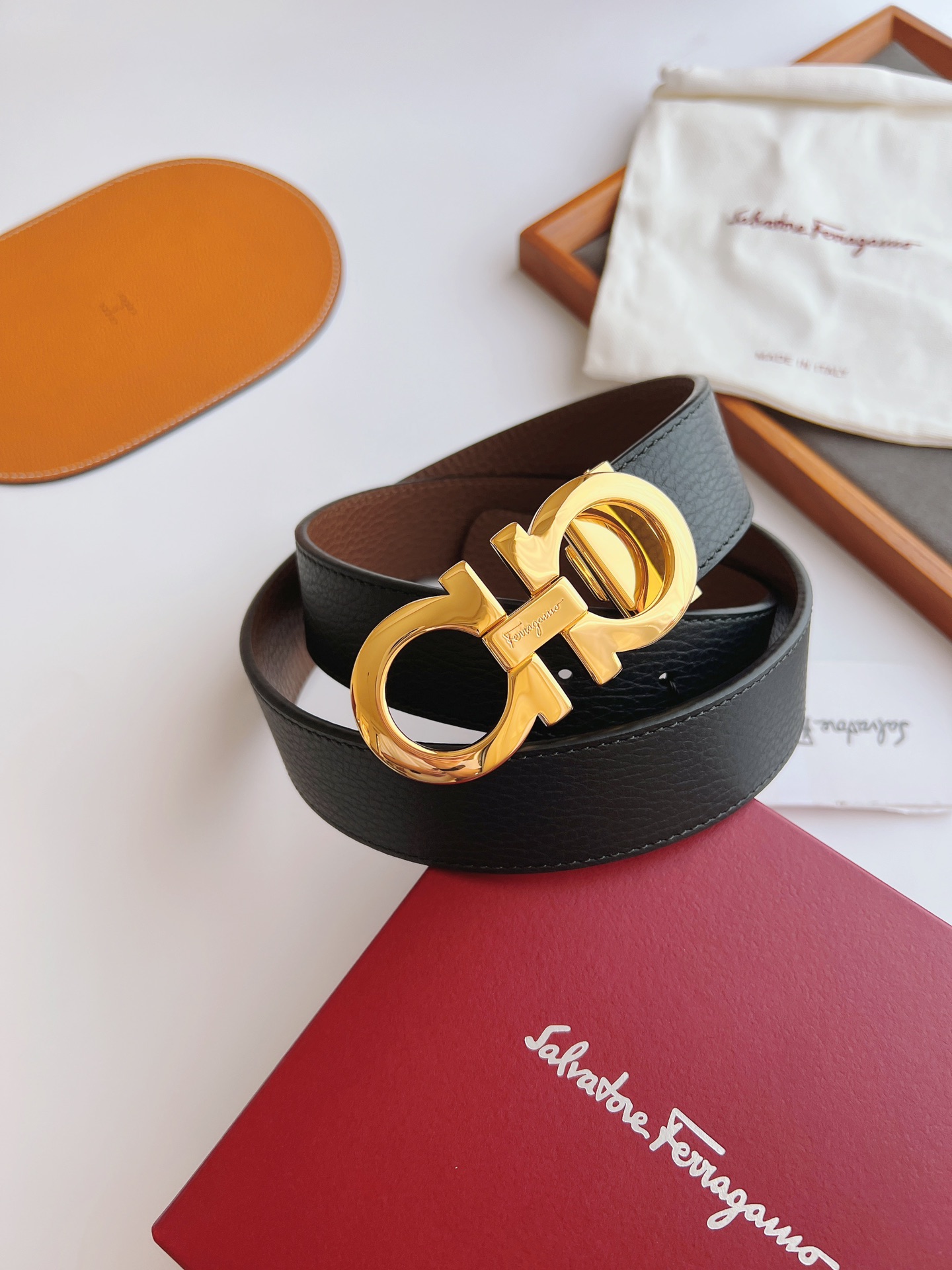 Salvatore Ferragamo Male Basic Belt M