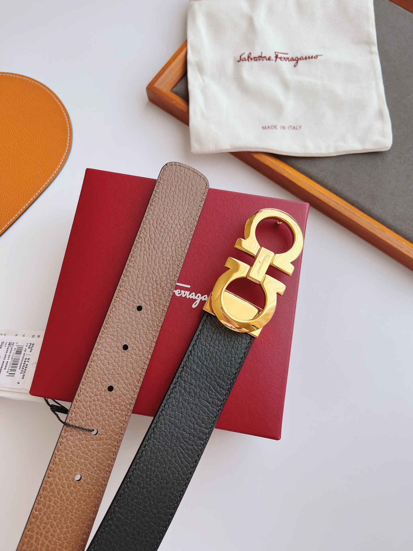 Salvatore Ferragamo Male Basic Belt M