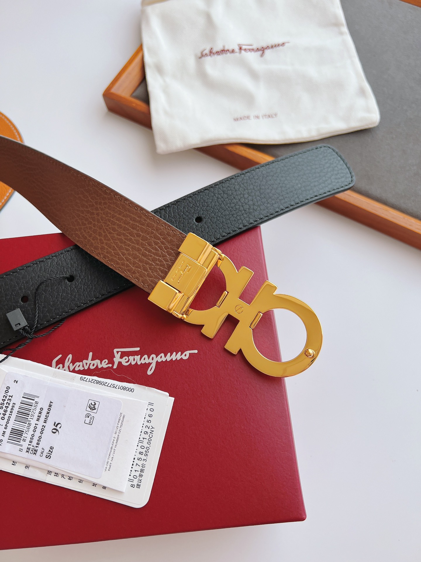 Salvatore Ferragamo Male Basic Belt M