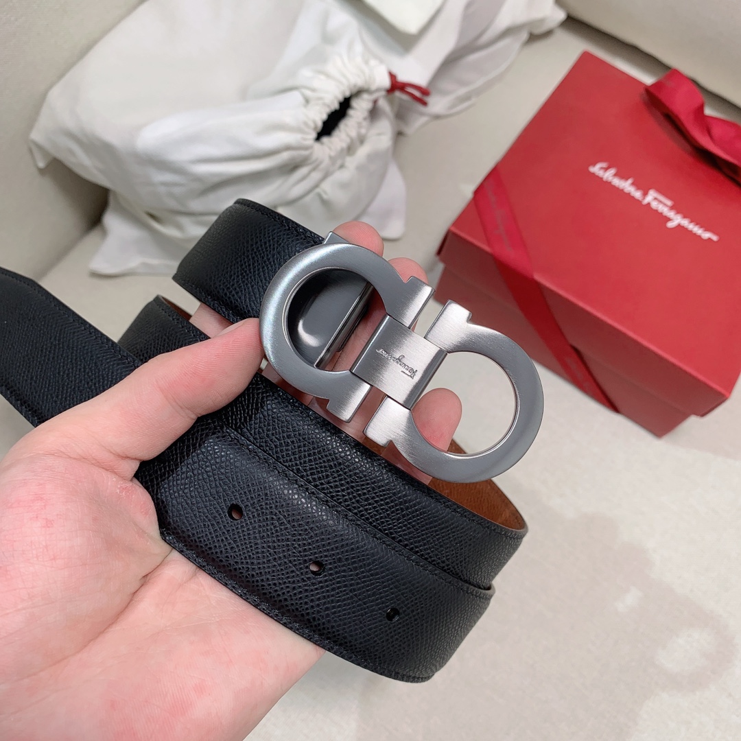 Salvatore Ferragamo Male Leather Belt M