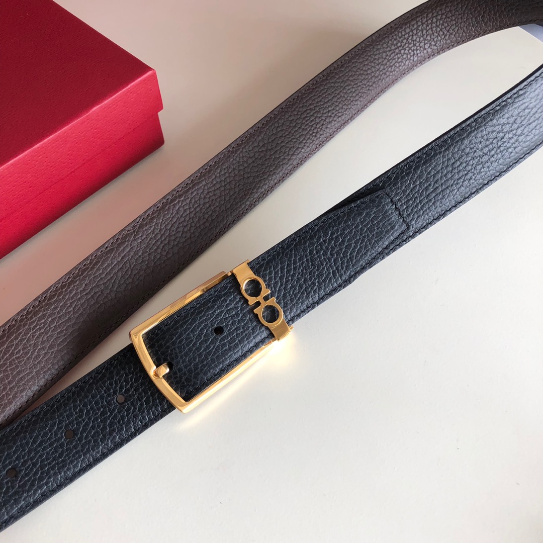 Salvatore Ferragamo Male Leather Belt M