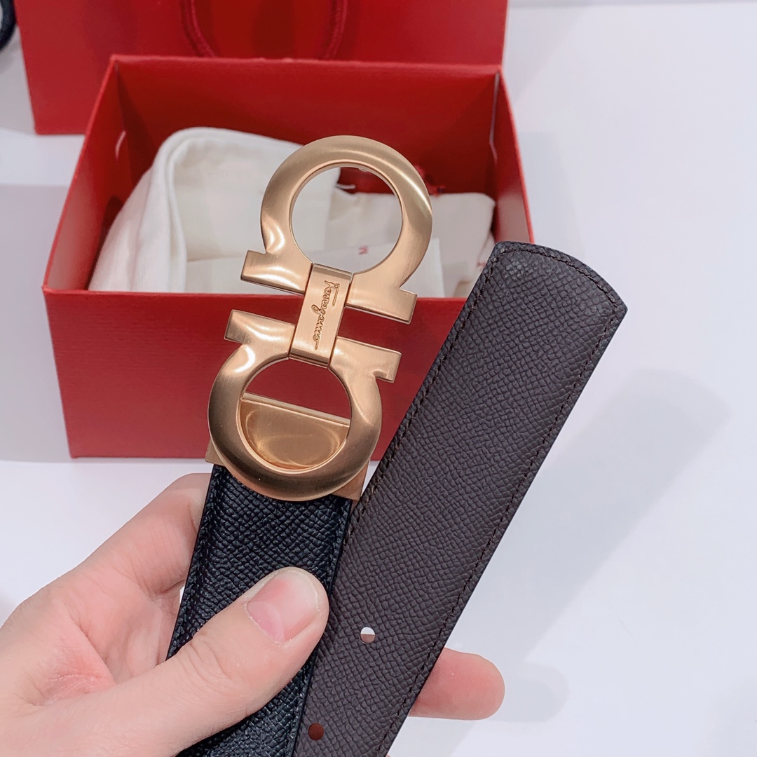 Salvatore Ferragamo Male Leather Belt M