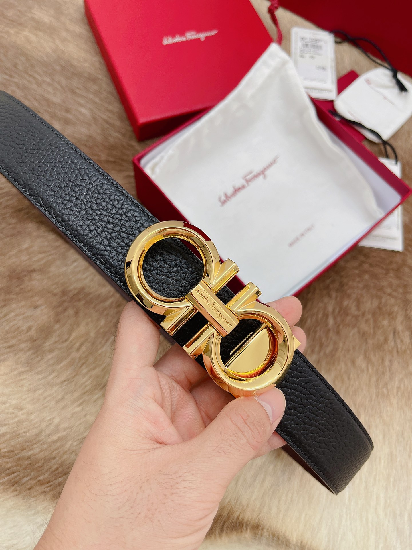 Salvatore Ferragamo Male Basic Belt M