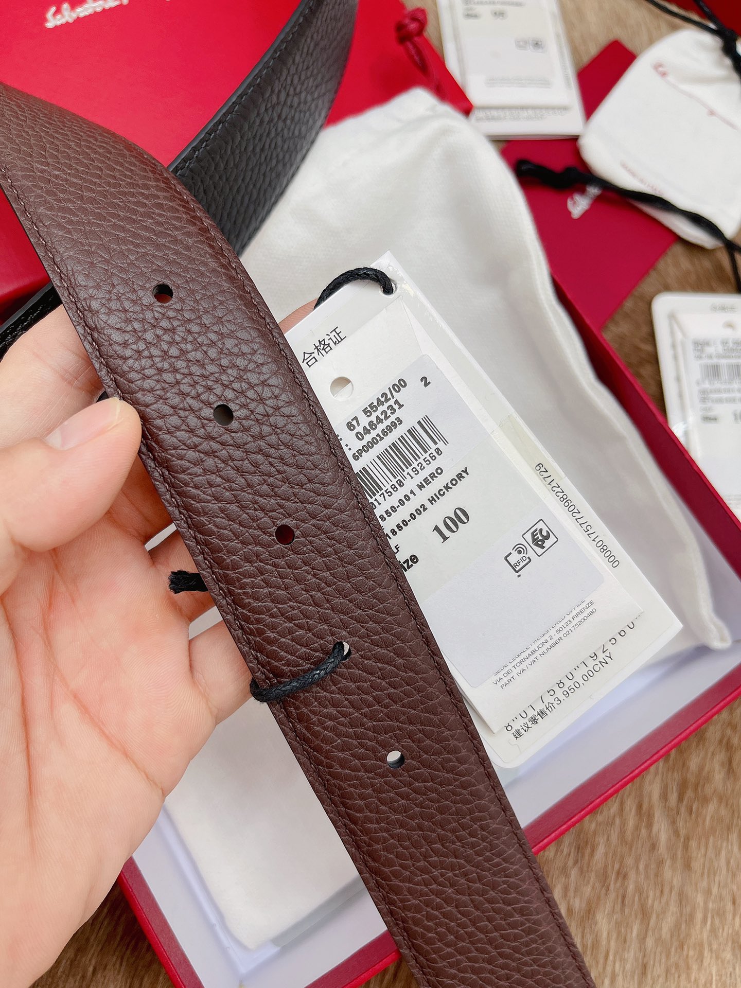 Salvatore Ferragamo Male Basic Belt M