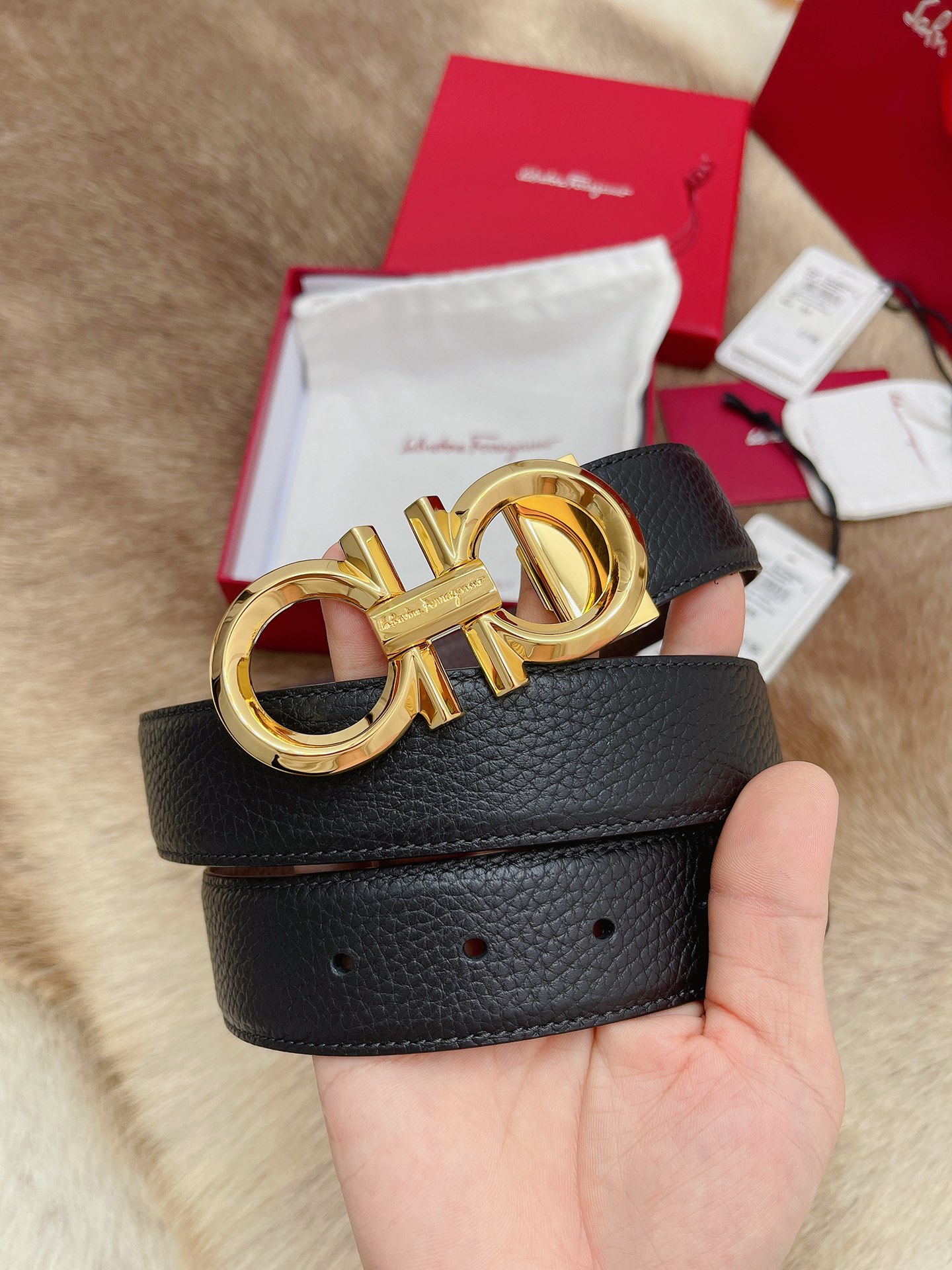 Salvatore Ferragamo Male Basic Belt M