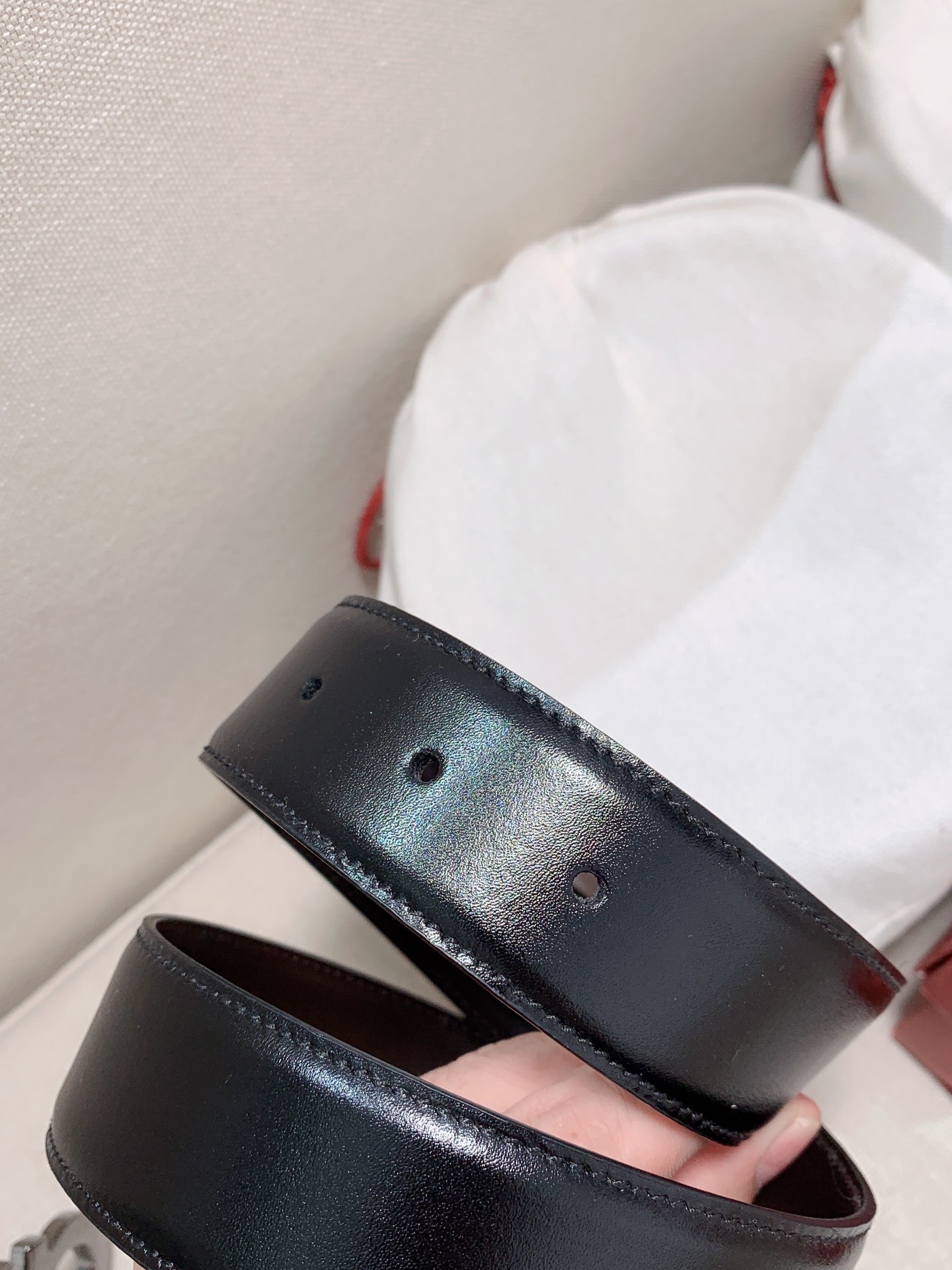 Salvatore Ferragamo Male Leather Belt M