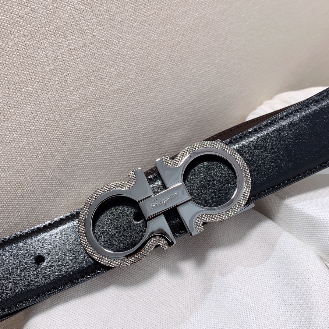 Salvatore Ferragamo Male Leather Belt M