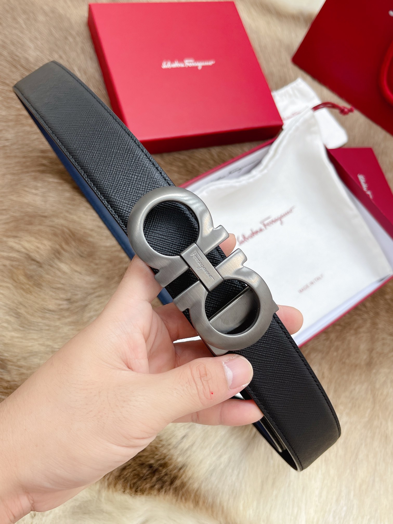 Salvatore Ferragamo Male Basic Belt M