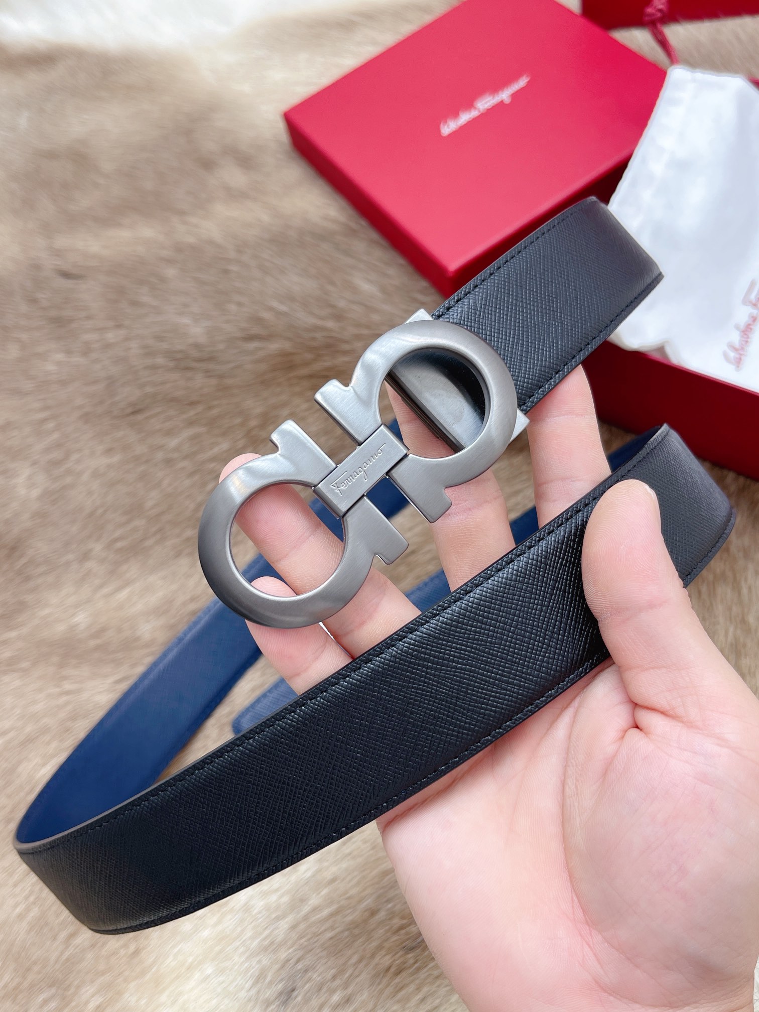 Salvatore Ferragamo Male Basic Belt M