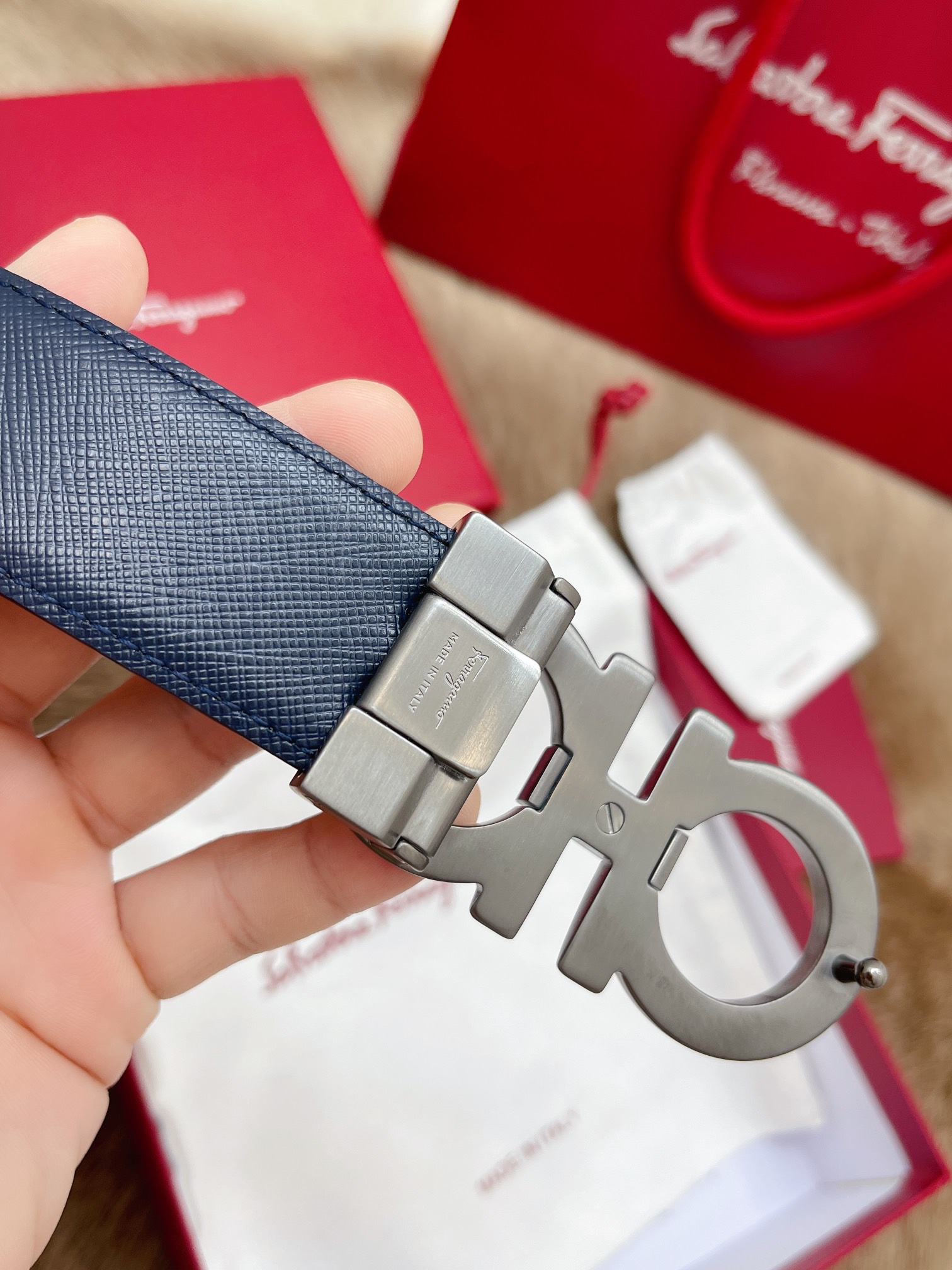 Salvatore Ferragamo Male Basic Belt M