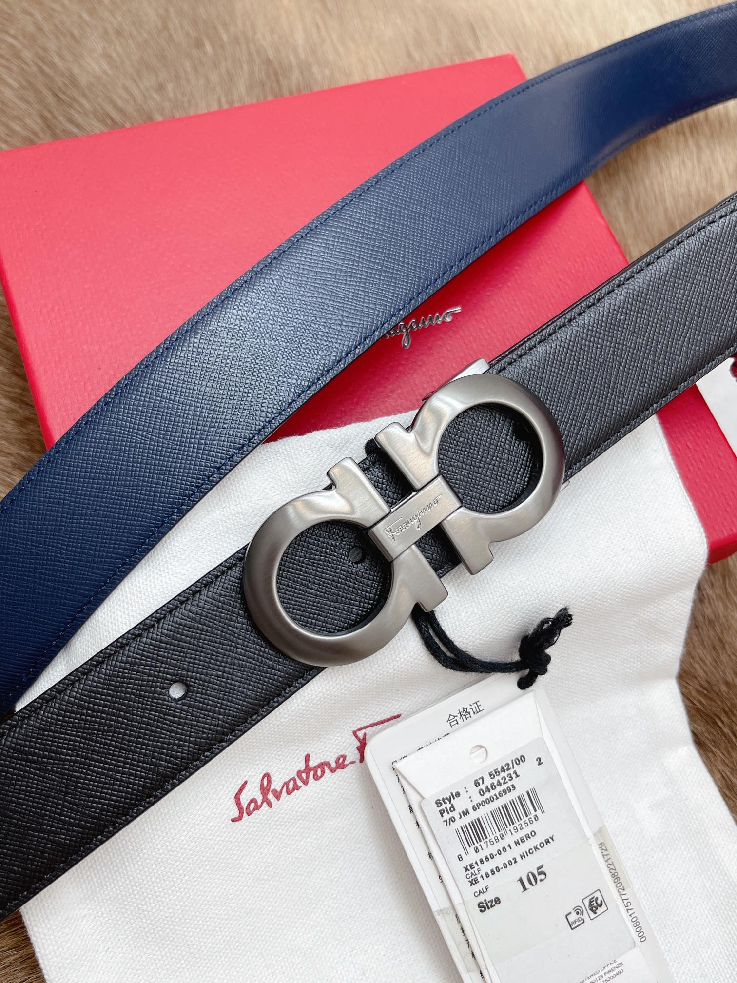 Salvatore Ferragamo Male Basic Belt M