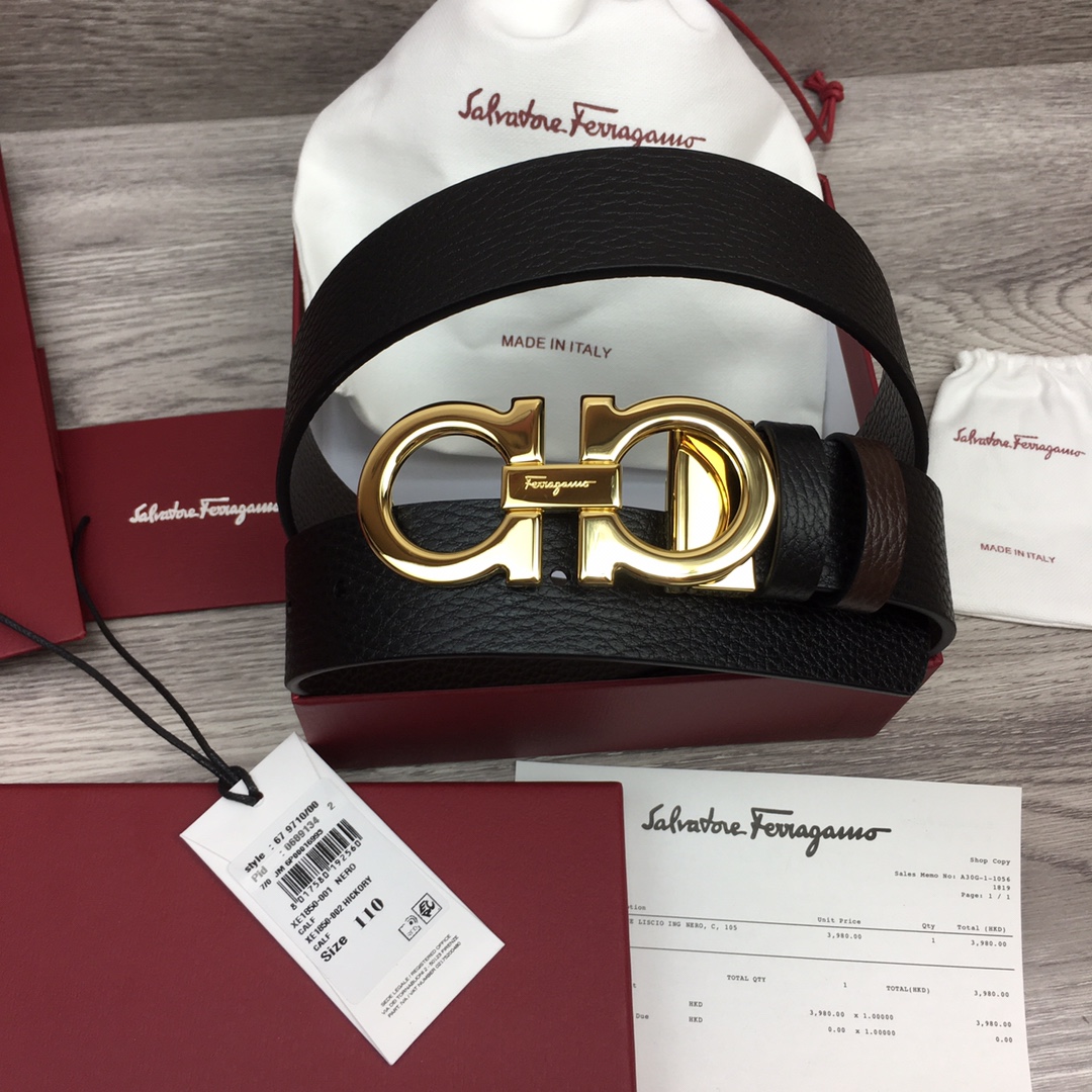 Salvatore Ferragamo Male Basic Belt M