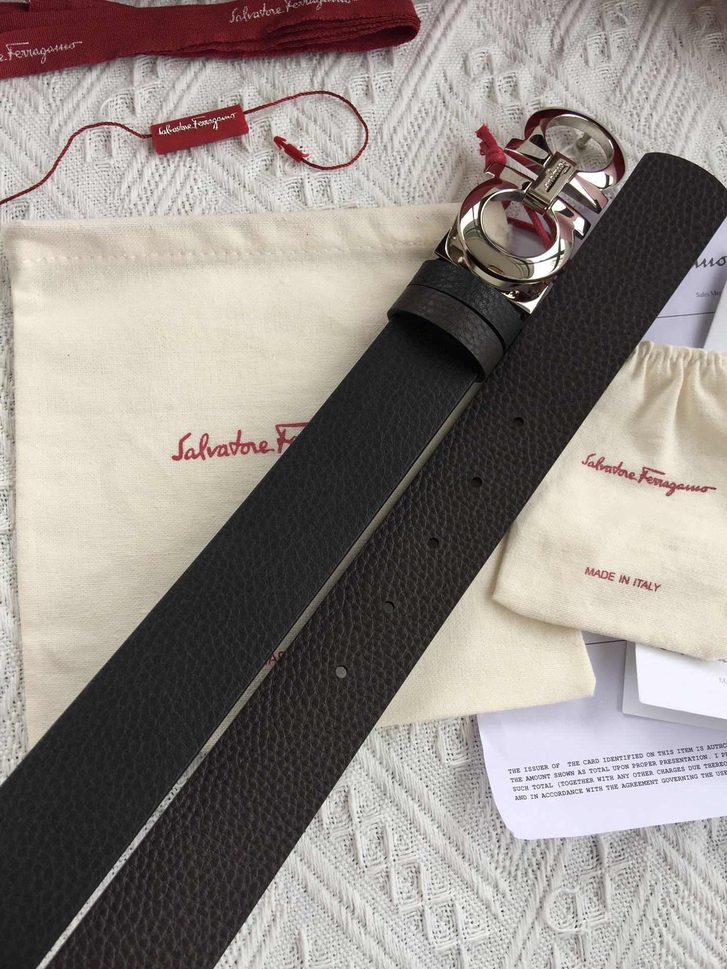 Salvatore Ferragamo Male Basic Belt 35mm-m