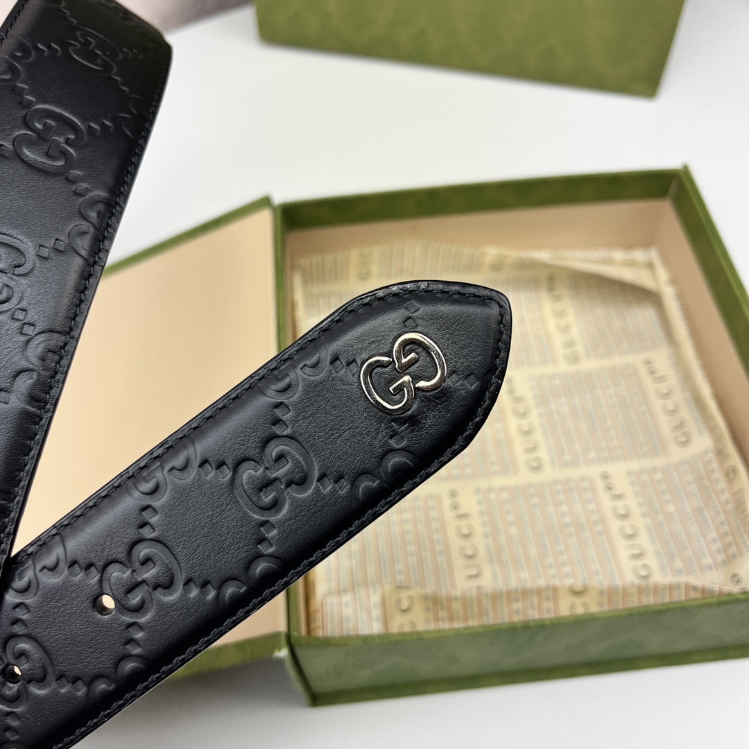Gucci Basic Belt Top Grain Leather 40mm