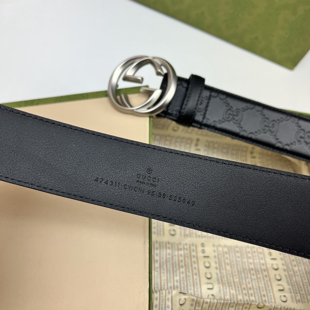 Gucci Basic Belt Top Grain Leather 40mm