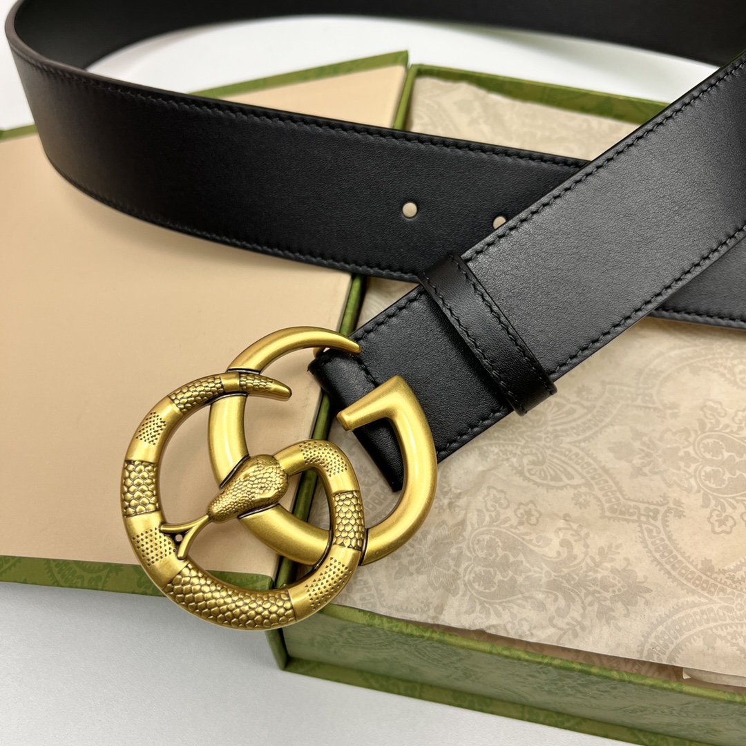 Gucci Basic Belt Cow Leather