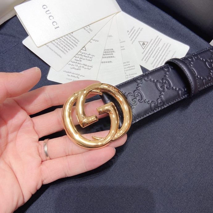 Gucci Basic Belt Cow Leather 38mm