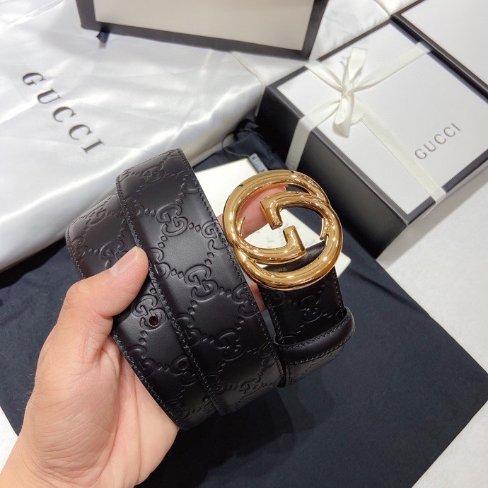 Gucci Basic Belt Cow Leather 38mm