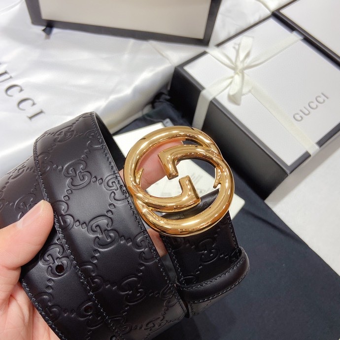 Gucci Basic Belt Cow Leather 38mm