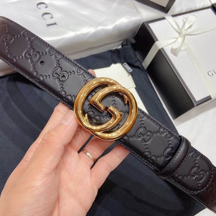 Gucci Basic Belt Cow Leather 38mm