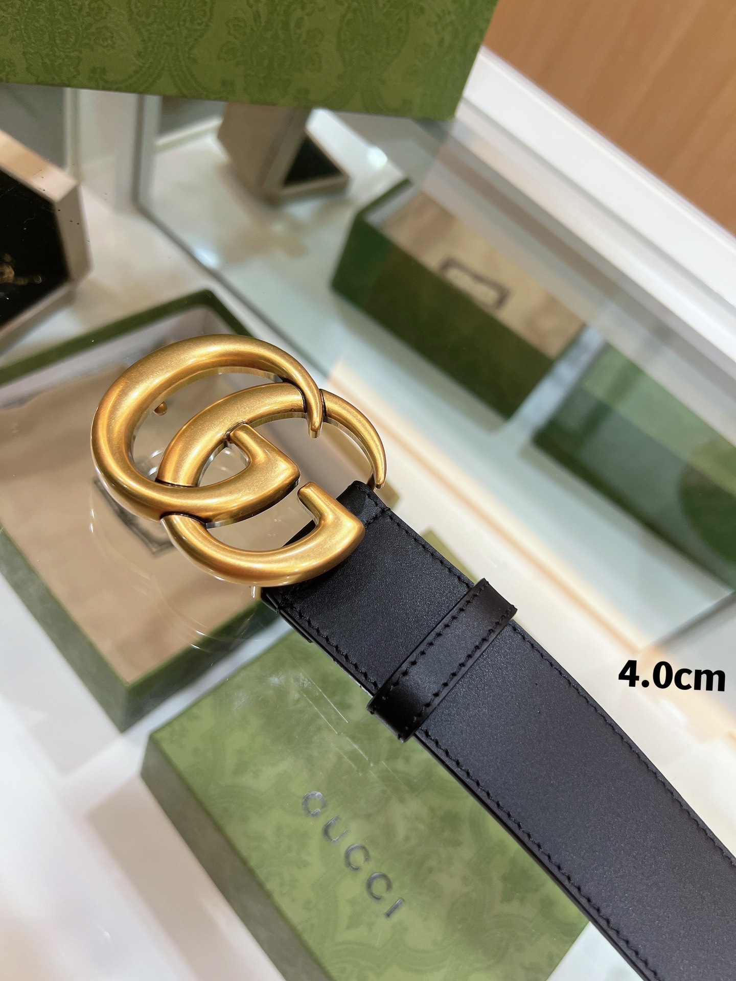 Gucci Basic Belt Top Grain Leather