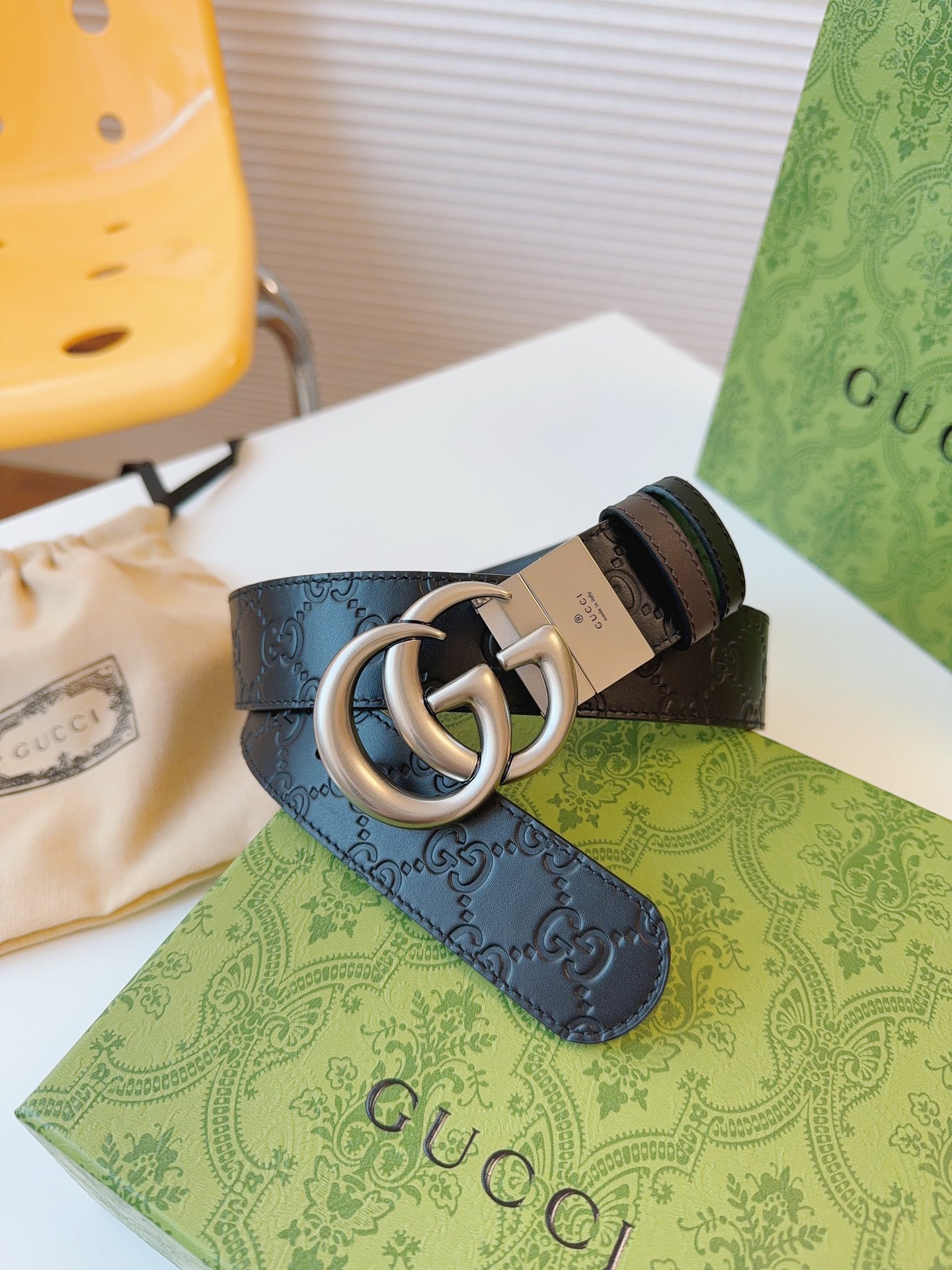 Gucci Leather Belt M