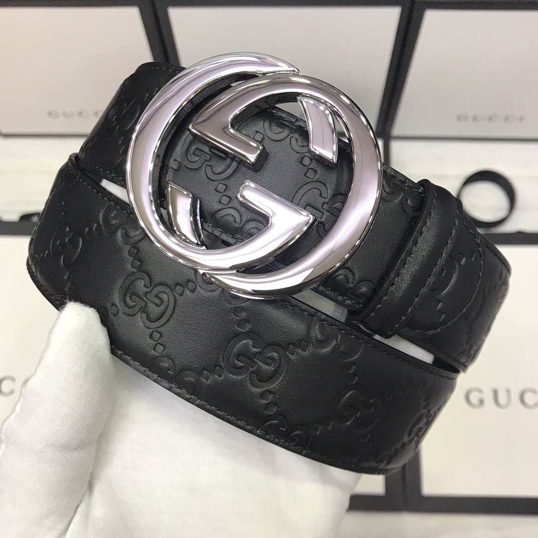 Gucci Basic Belt Black M-l
