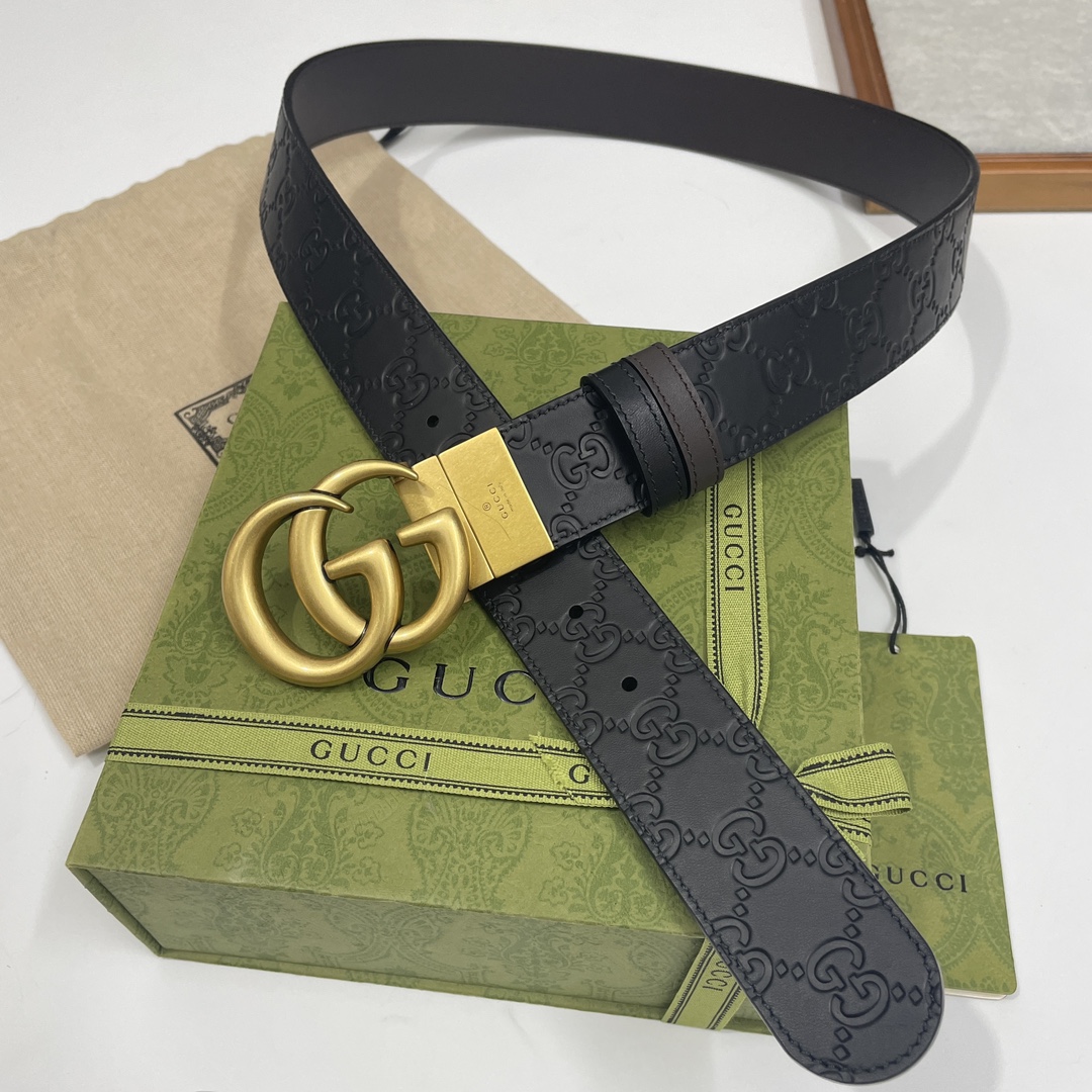 Gucci Basic Belt Black S-m