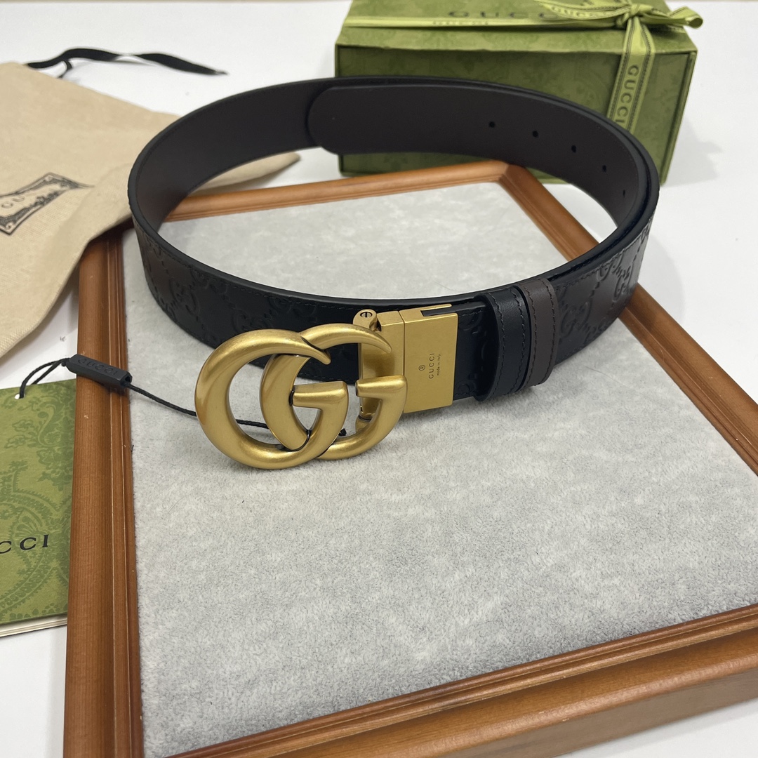 Gucci Basic Belt Black S-m