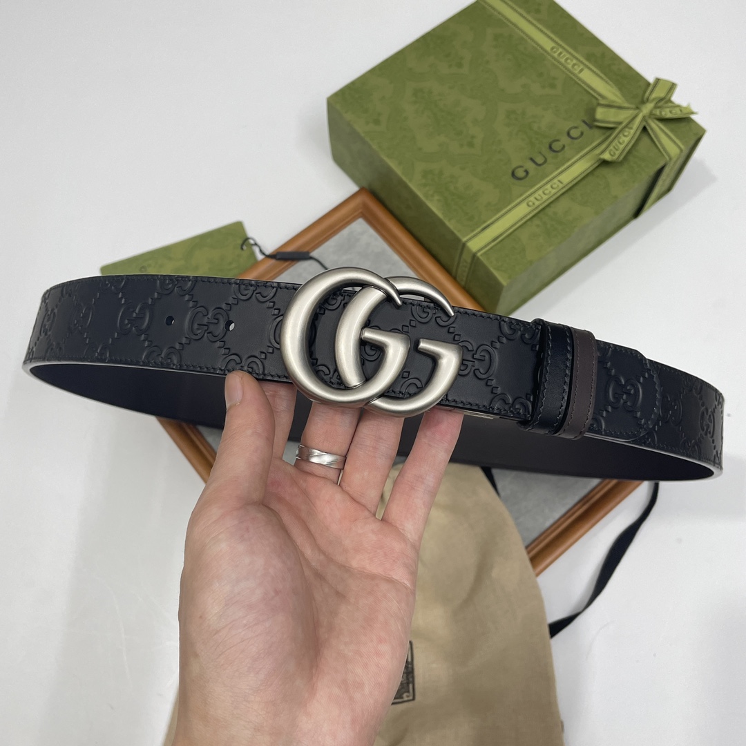 Gucci Basic Belt Black S-m