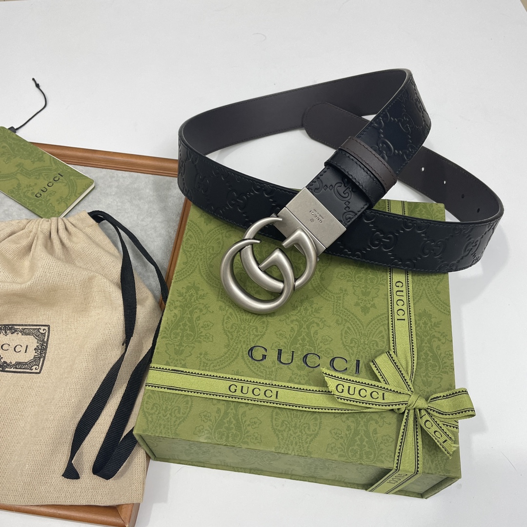 Gucci Basic Belt Black S-m