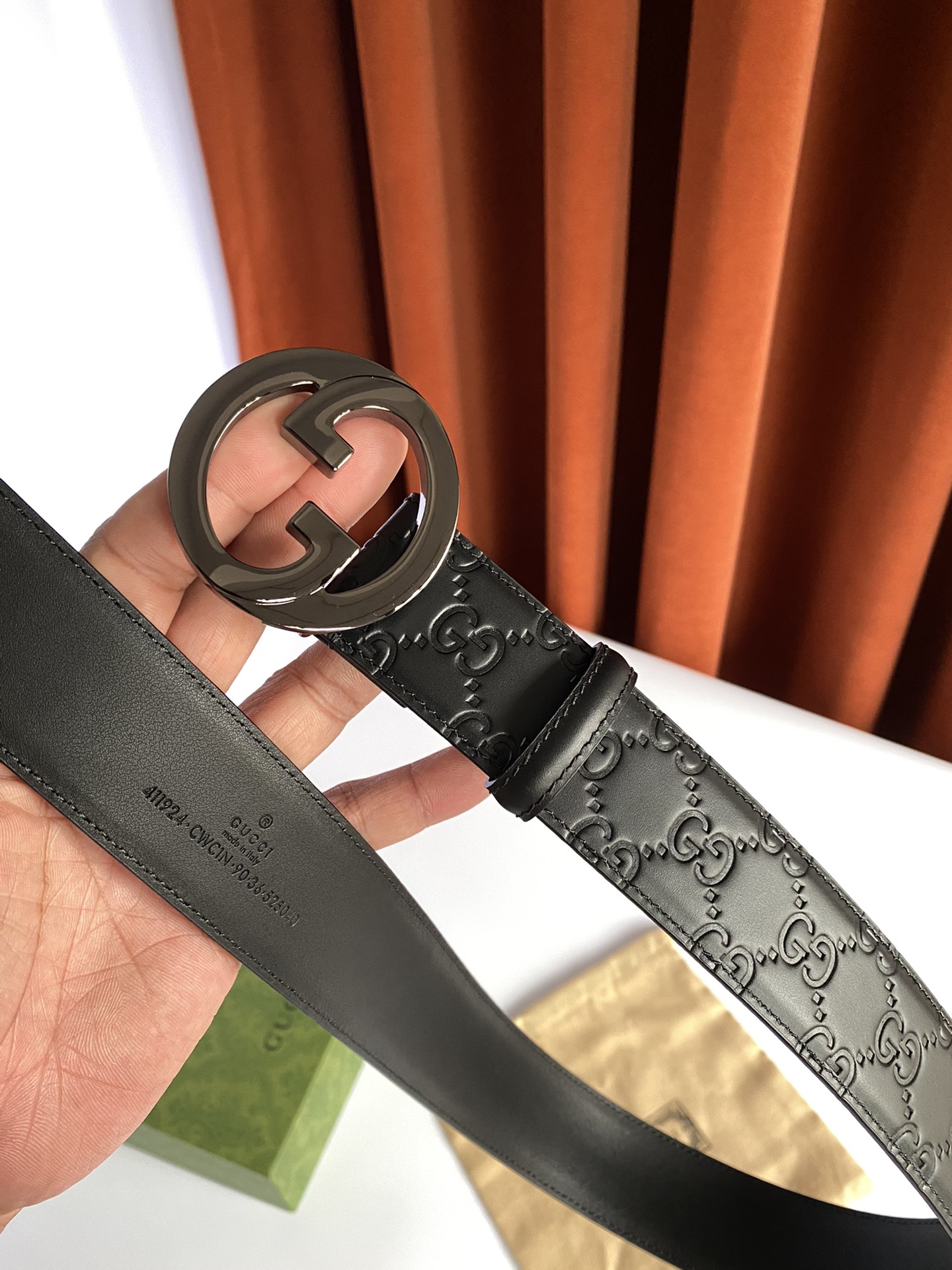 Gucci Male Basic Belt S