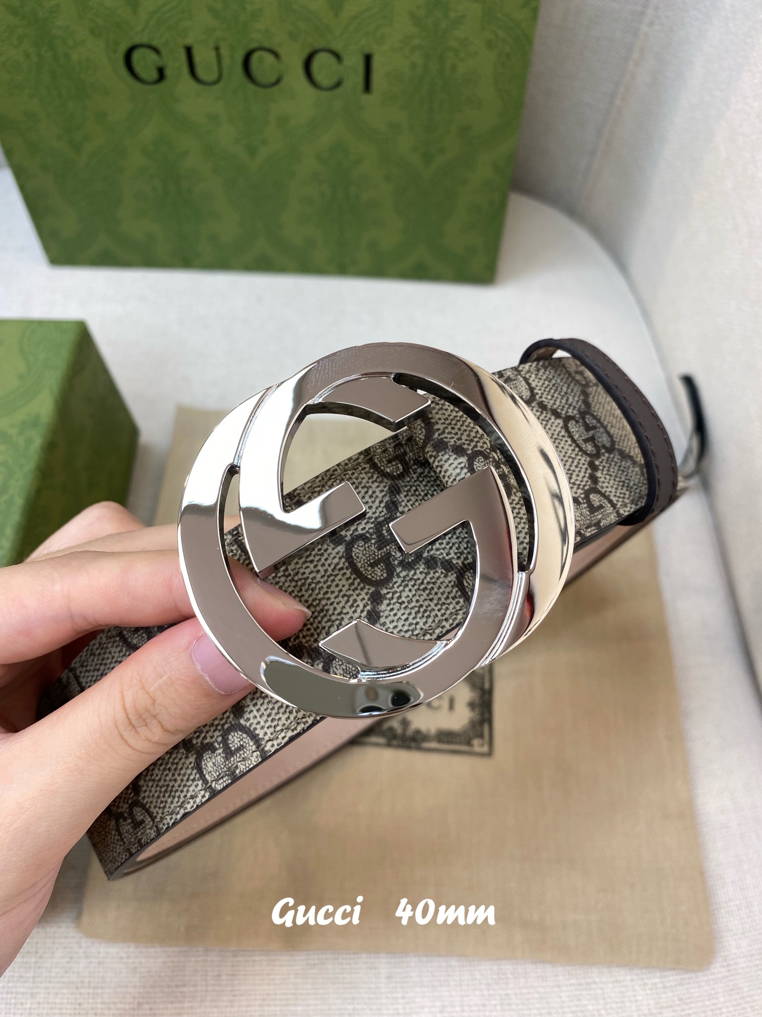 Gucci Male Basic Belt 40mm