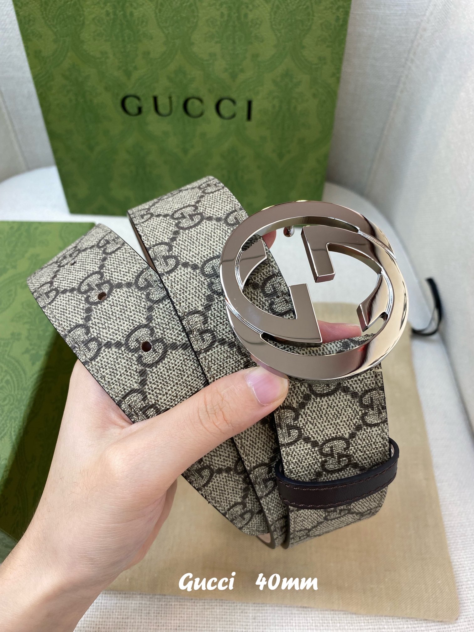 Gucci Male Basic Belt 40mm