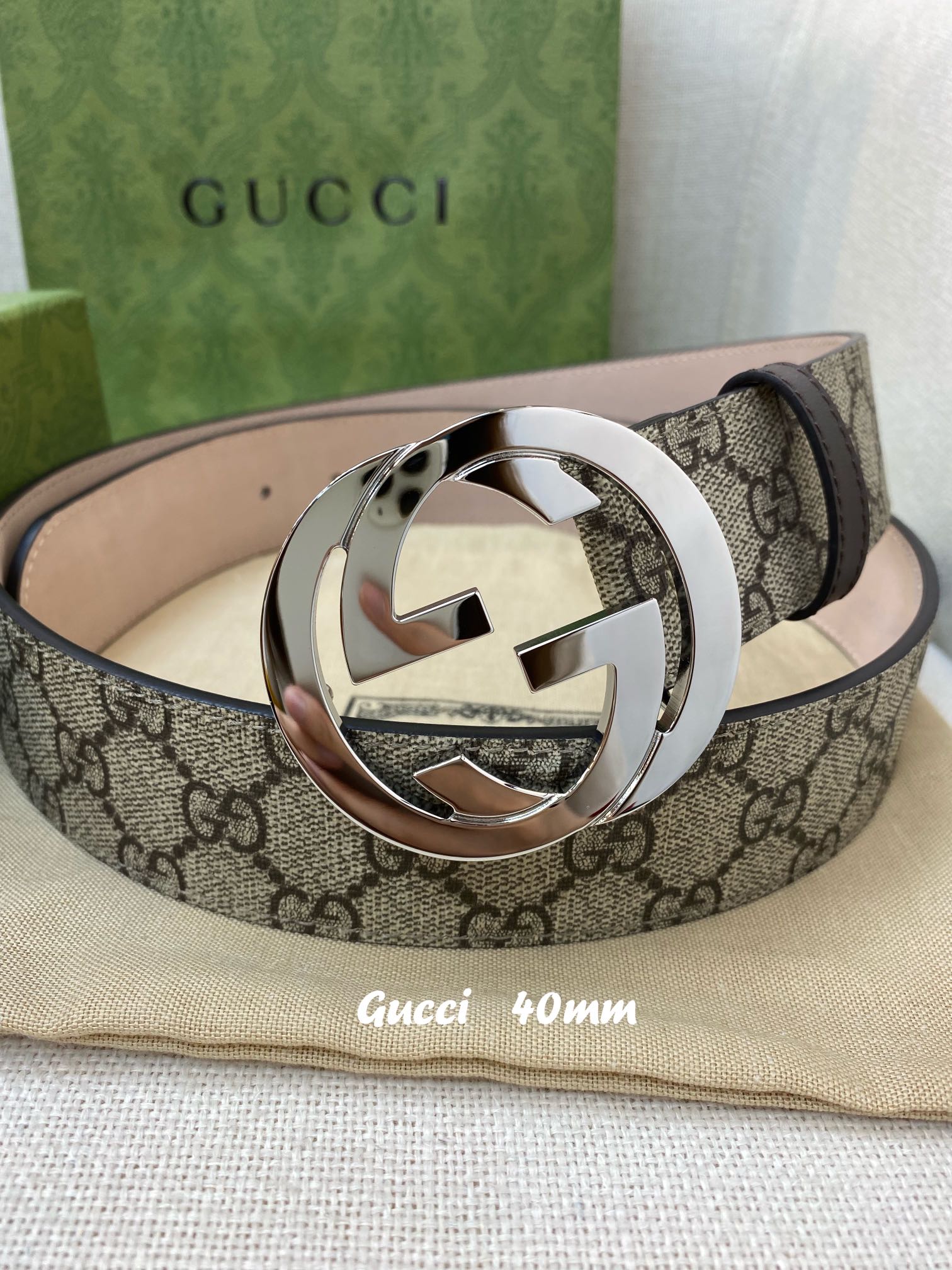 Gucci Male Basic Belt 40mm