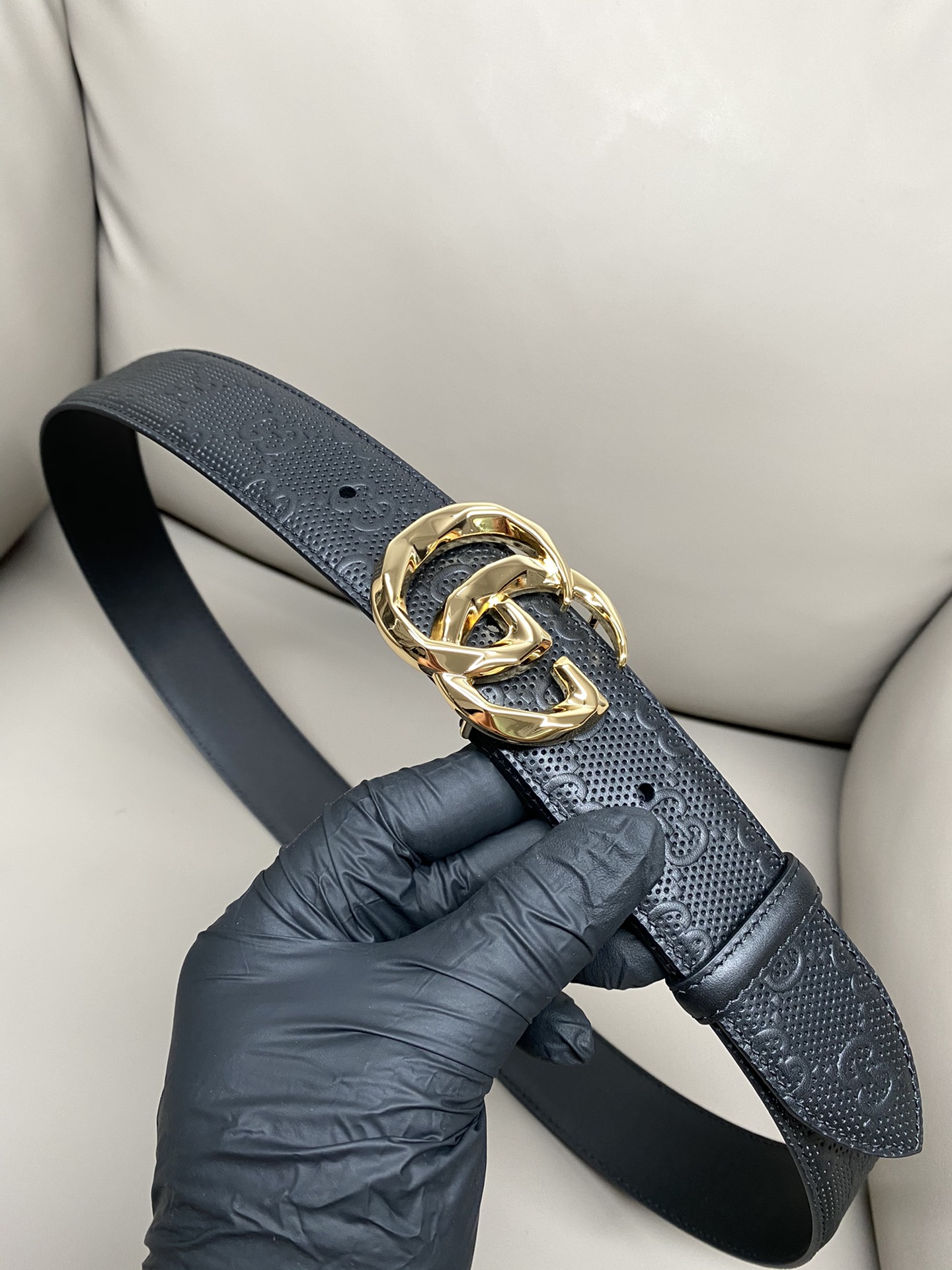 Gucci Basic Belt Black M