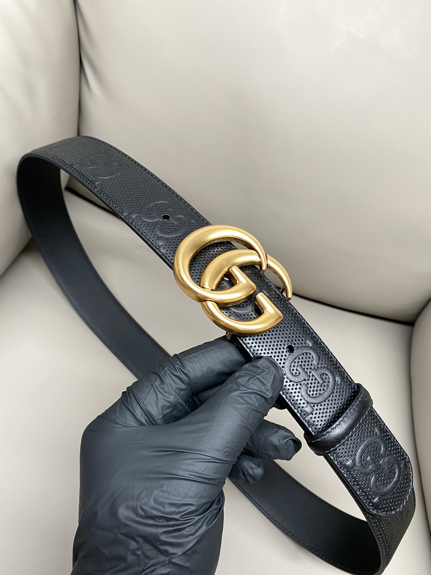 Gucci Basic Belt Black M
