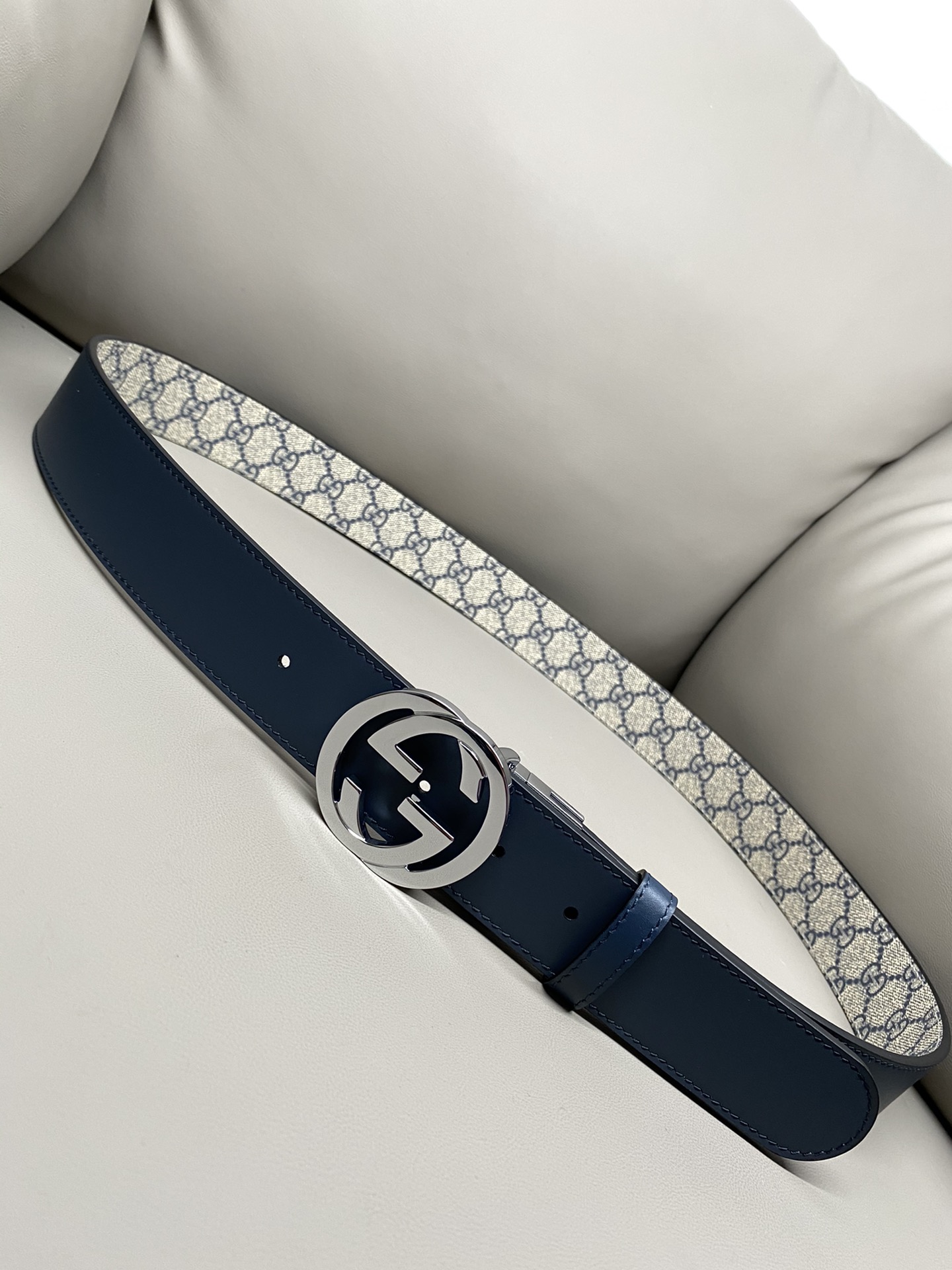 Gucci Basic Belt Cow Leather Waterproof