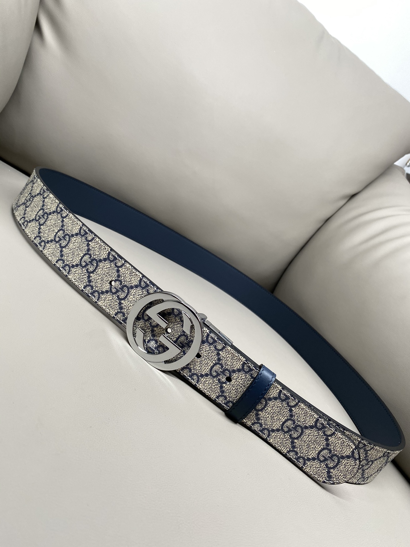 Gucci Basic Belt Cow Leather Waterproof