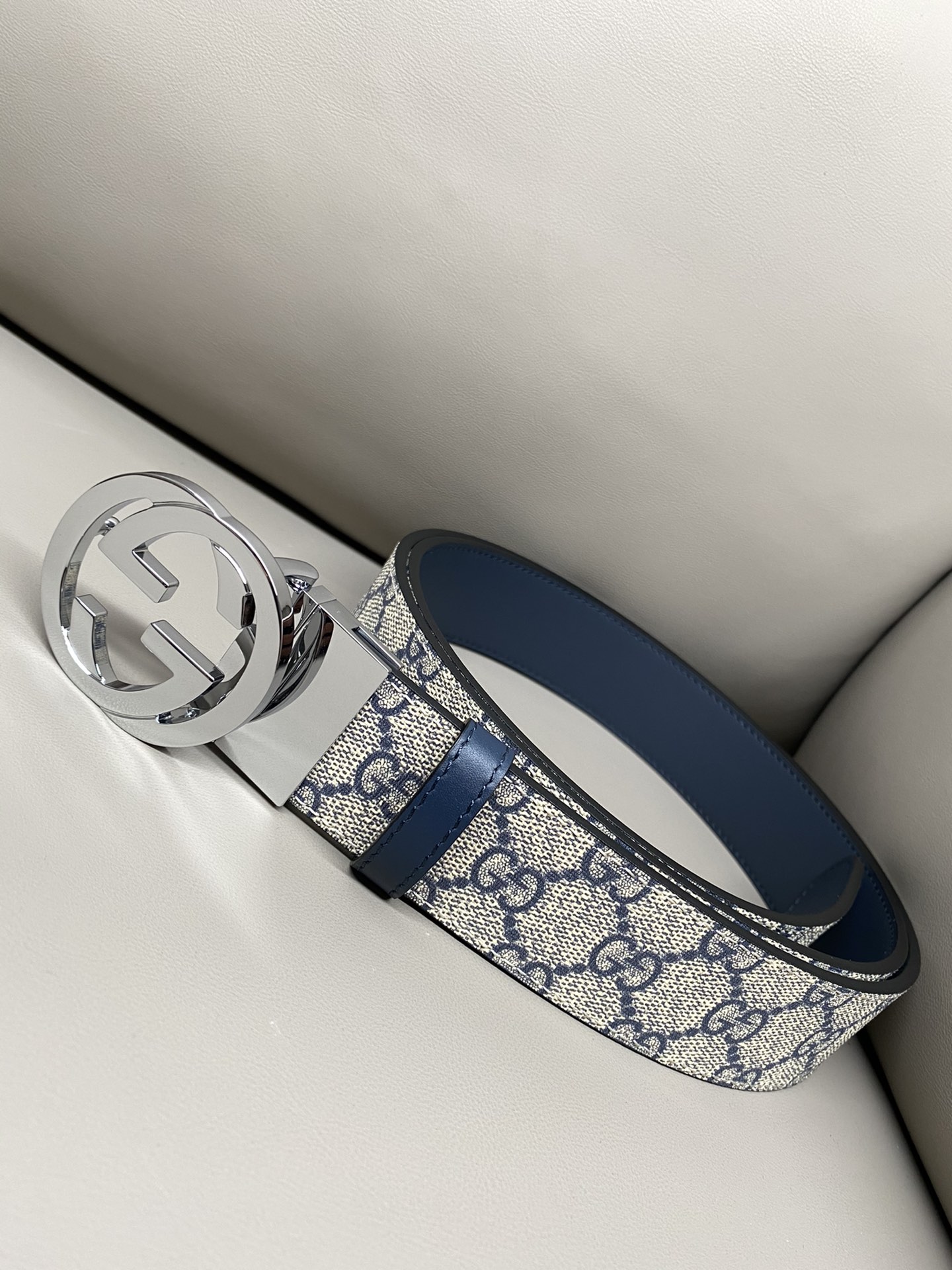 Gucci Basic Belt Cow Leather Waterproof