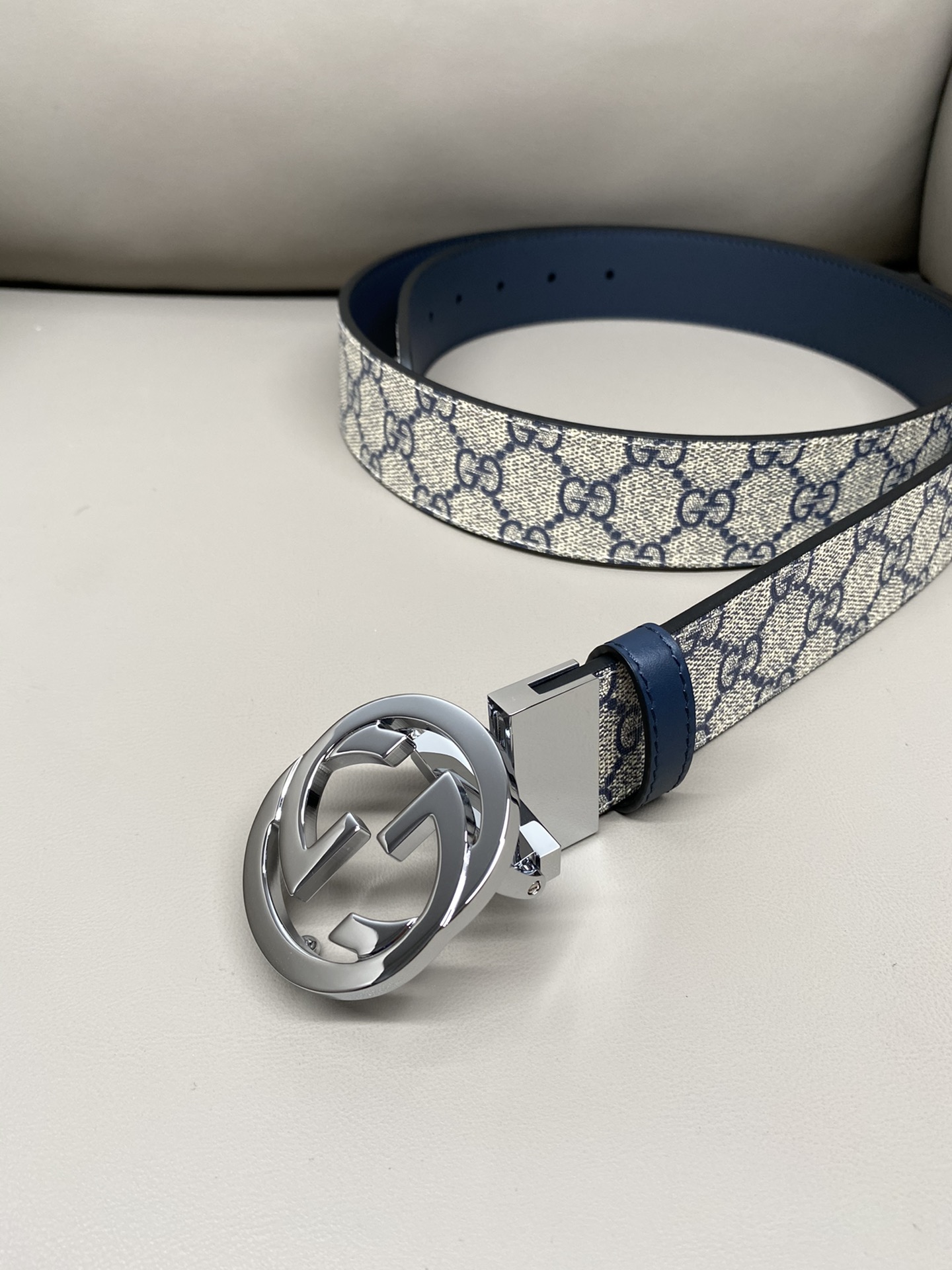 Gucci Basic Belt Cow Leather Waterproof