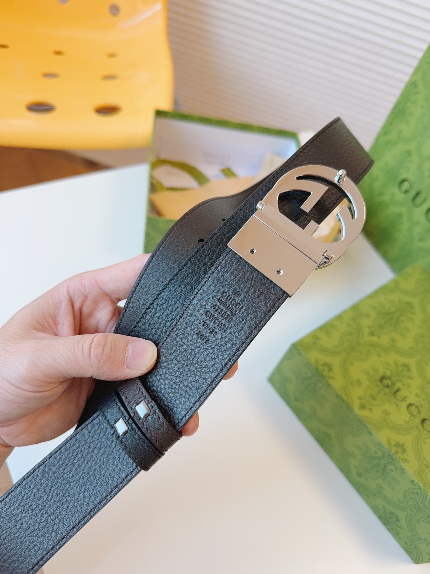 Gucci Leather Belt M