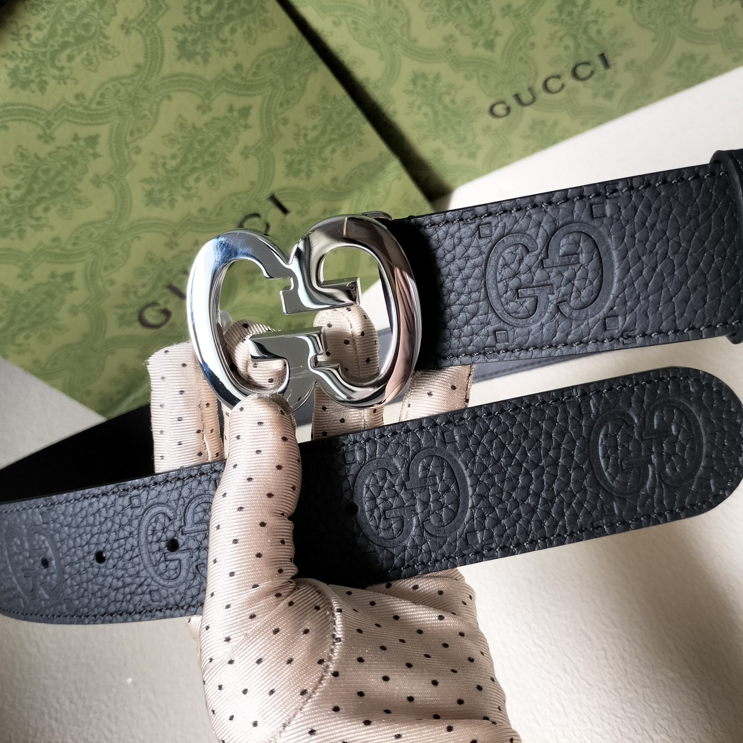 Gucci Basic Belt Cow Leather