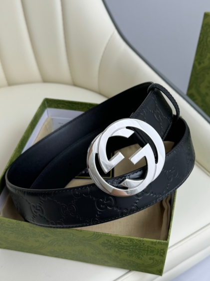 Gucci Basic Belt Cow Leather S-m