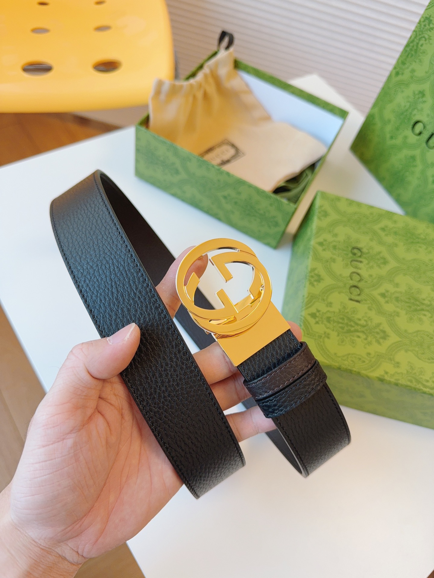 Gucci Leather Belt M